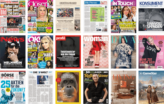 Readly Magazincovers