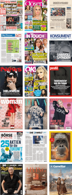 Readly Magazincovers