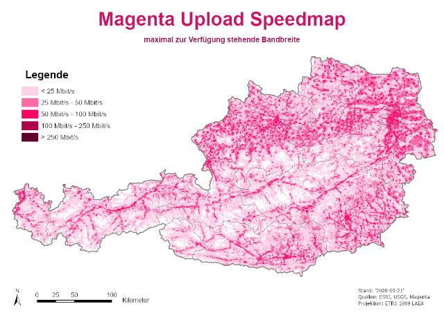 Magenta Upload Speed maximal