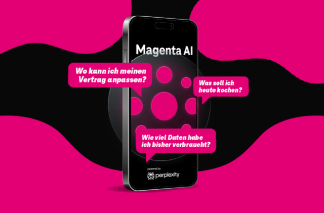 Mein Magenta App mit Magenta AI - powered by perplexity