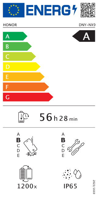 Energy_Label_Honor_400_DNY-NX9 Eco