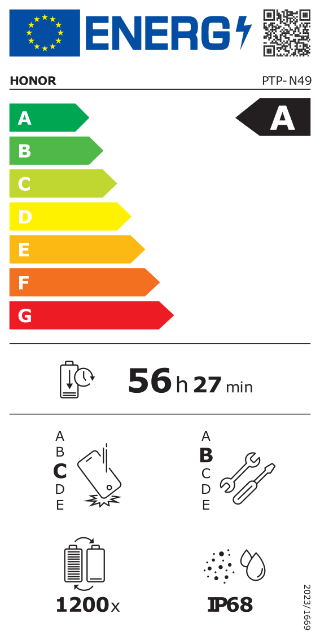 Energy_Label_Honor_Magic7Pro_PTP-N49 Eco