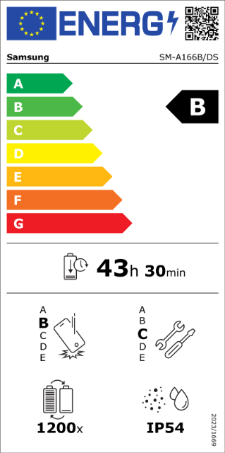 Energy_Label_Samsung_A16_SM-A166B_DS Eco