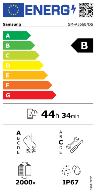Energy_Label_Samsung_A56_SM-A566B_DS Eco