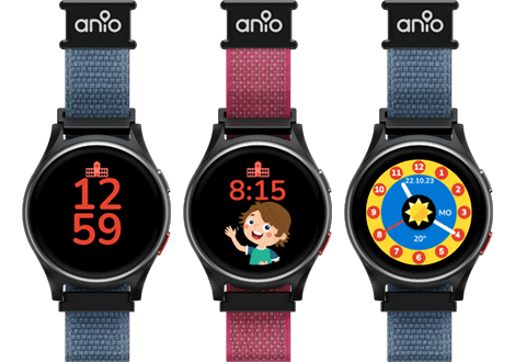 Anio 6 Produktabbildungen Anio 6 mit verschiedenen Ziffernblättern