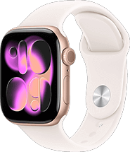 Apple Watch Series 11 Produktabbildung in Rosé Gold
