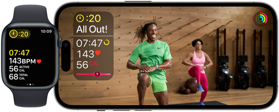 Apple Watch Series 8 - Fitness+ mobile Apple Watch Series 8 - Fitness+ mobile