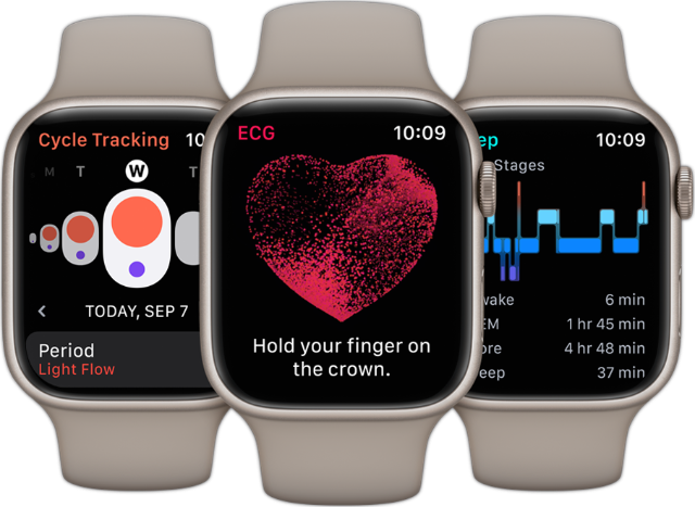 Apple Watch Series 8 - Gesundheit