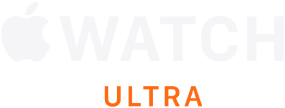 Apple Watch Ultra - Hero Logo Apple Watch Ultra Logo