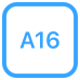 A16 Chip A16 Chip Piktogramm
