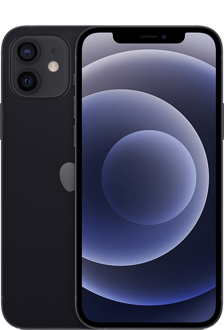 441x650_iphone12_black_front-back iPhone 12 mit 5G