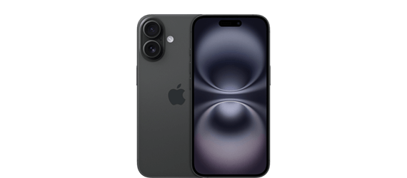 iPhone 16 Produktabbildung Vorder-/Rückseite iPhone 16