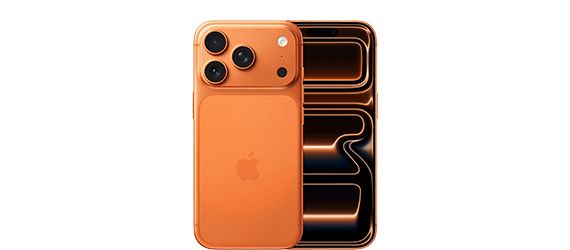 Apple iPhone 17 Pro Produktabbildung - Vorder- und Rückansicht