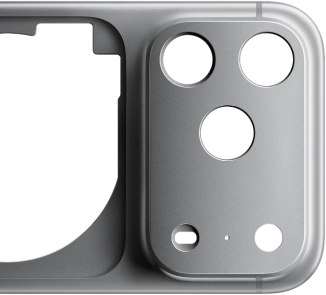 Das Gehäuse des iPhone 17 Pro aus Aluminium Das Gehäuse des iPhone 17 Pro aus Aluminium