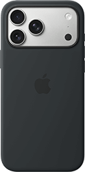Produktabbildung iPhone 17 Pro Max Silikon Case Schwarz