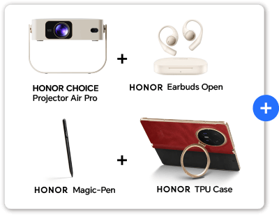 HONOR Choice Projector Air Pro + HONOR Earbuds Open + HONOR Magic-Pen + HONOR TPU Case
