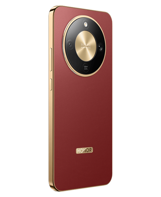 Produktabbildung - Honor Magic8 Lite in Reddish Brown - Rückansicht