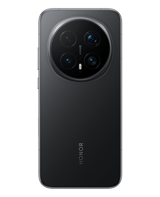 Produktabbildung - Honor Magic8 Pro in Schwarz - Rückansicht