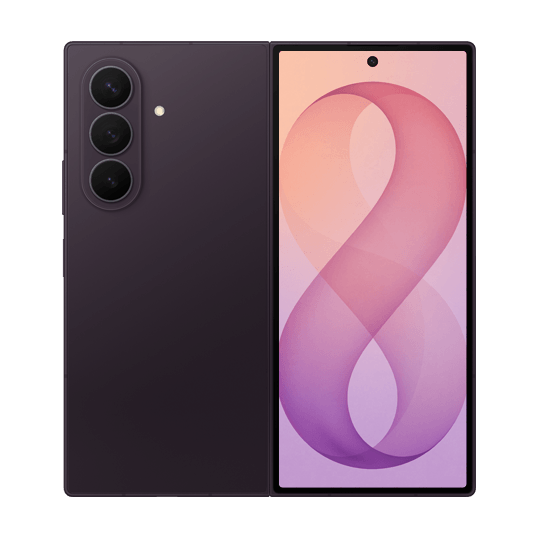 Prdouktabbildung samsung Fold8 - Vorder- und Rückansicht