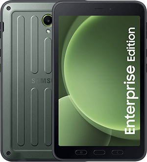 Produktabbildung Samasung Galaxy Tab Active5 EE - Vorder- und Rückabbildung