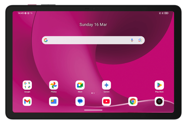 Startbildschirm des T-Tablet 2 Startbildschirm des T-Tablet 2