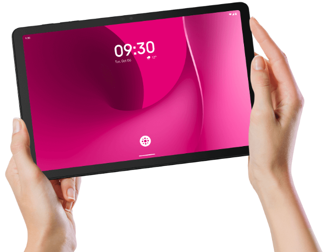 Produktabbildung des T Tablet 2 mit Magenta AI Produktabbildung des T Tablet 2 mit Magenta AI