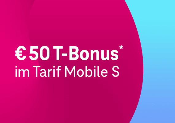 €50 T-Bonus €50 T-Bonus