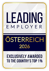 Leading employer Österriech 2026, exclusively awarded to the world's top 1%