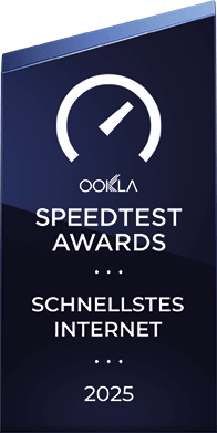 OOKLA Speedtest Awards, Schnellstes Internet 2025