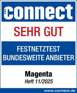 Connect - Sehr gut - Festnetztest 11/2025 Connect - Sehr gut - Festnetztest 11/2025