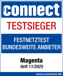 Connect - Testsieger - Festnetztest 11/2025 Connect - Testsieger - Festnetztest 11/2025