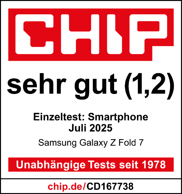 Fold 7 Chip Testsiegel 2025