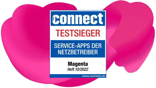Connect Testsieger Service-Apps der Netzbetreiber Testsieger Magenta App