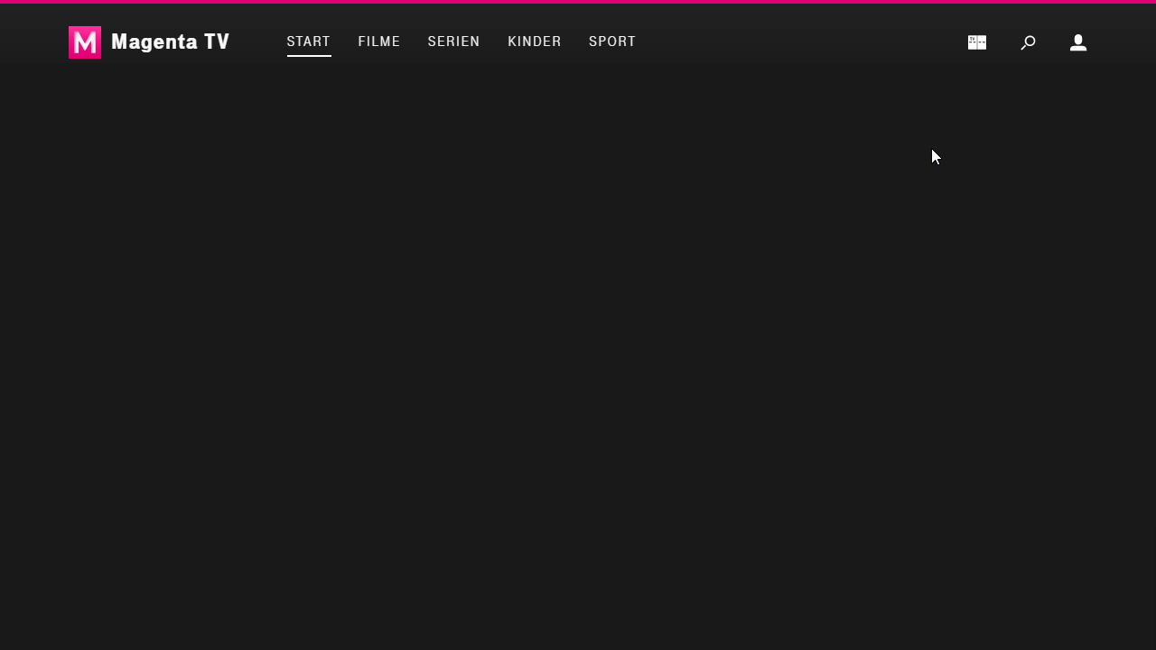Magenta TV Web - Kanalreihenfolge ändern