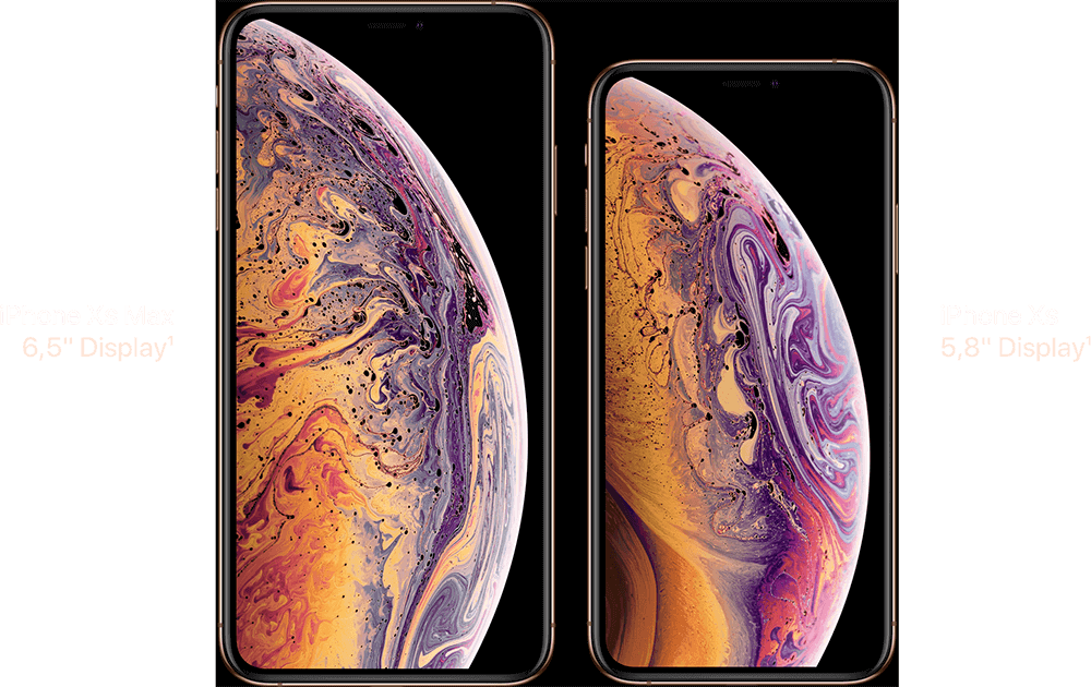 iPhone XS und iPhone XS Max - satte Farben und Helligkeit