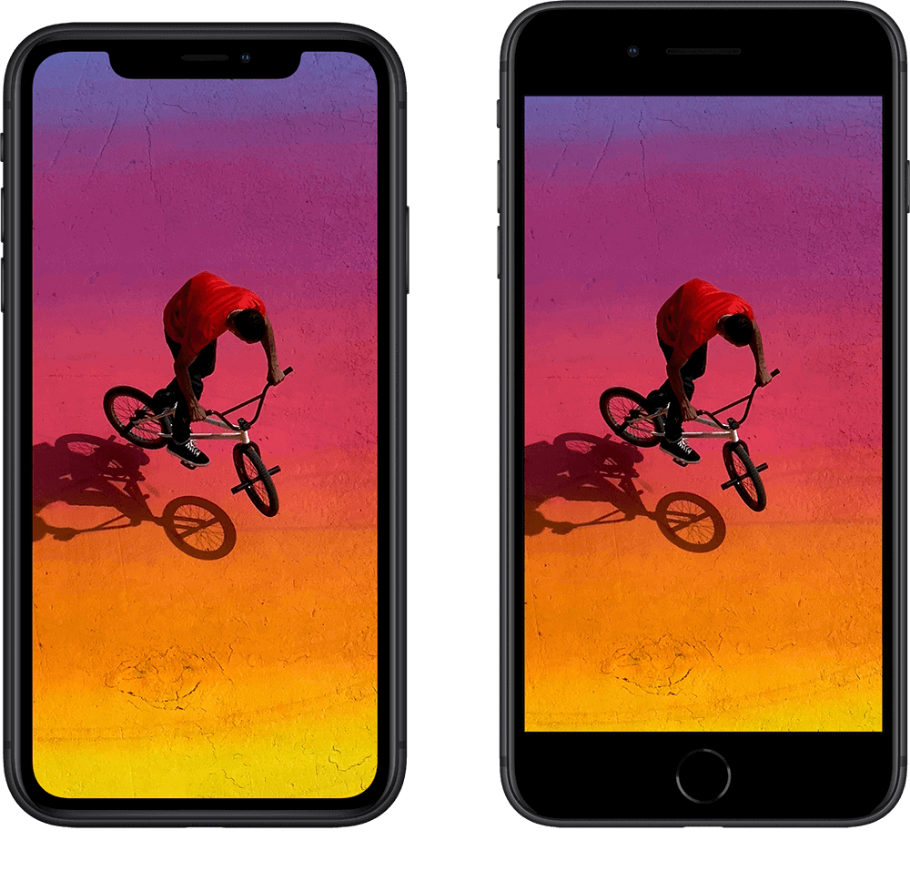 iPhone XR – Display mit viel Platz bis zum Rand