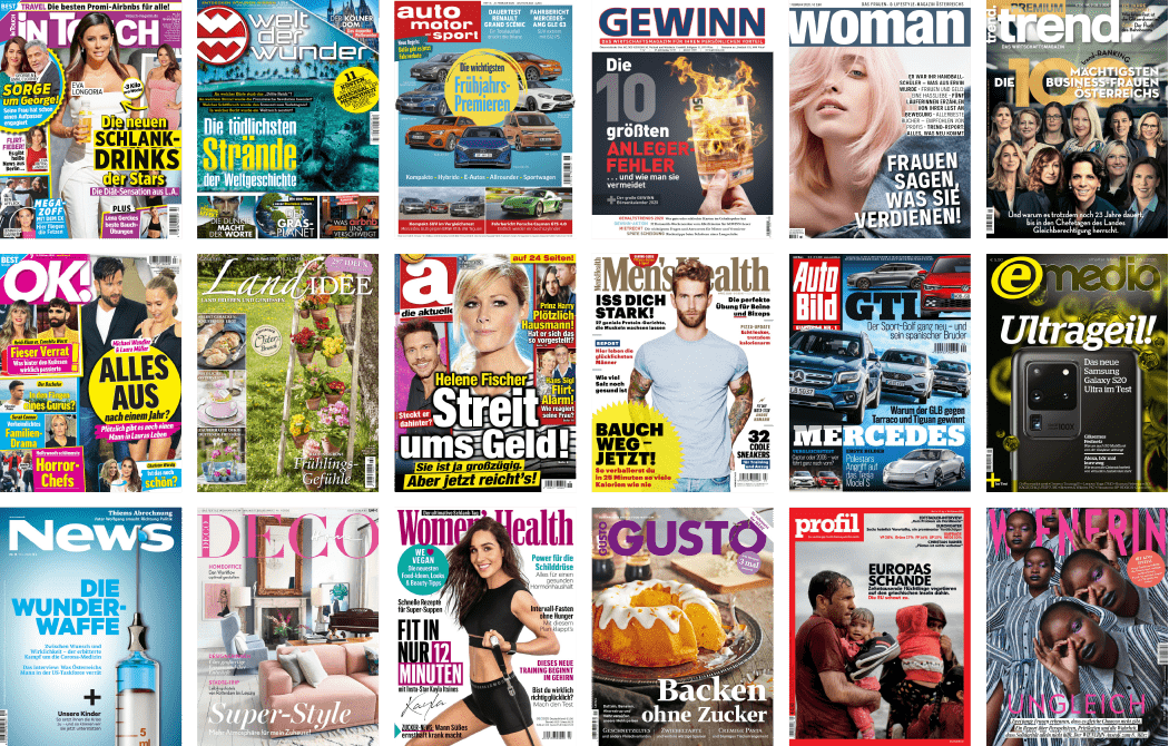 Eine Auswahl unserer beliebtesten Magazine