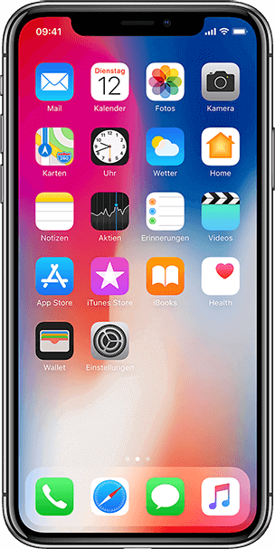 iPhone X – mit Retina Display