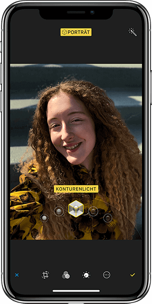 iPhone X – mit Porträtlicht