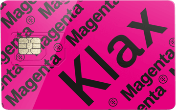 Internet Wertkarte Klax - ohne Bindung - Magenta