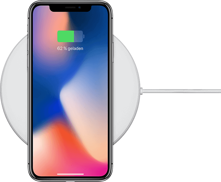 iPhone X – kabelloses Laden
