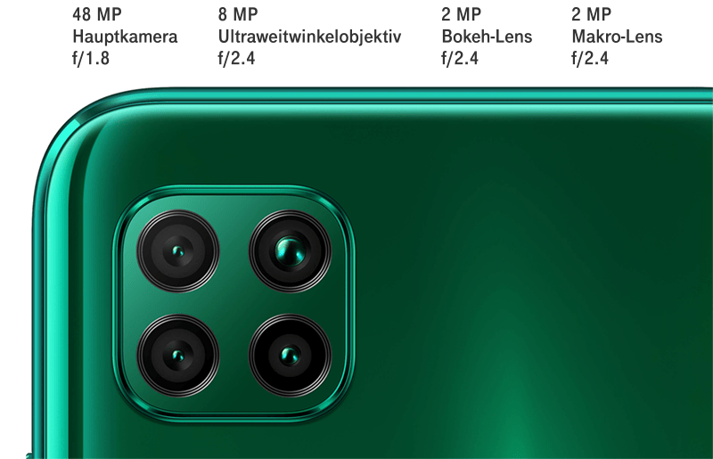 Huawei P40 lite – mit 4 Kameras
