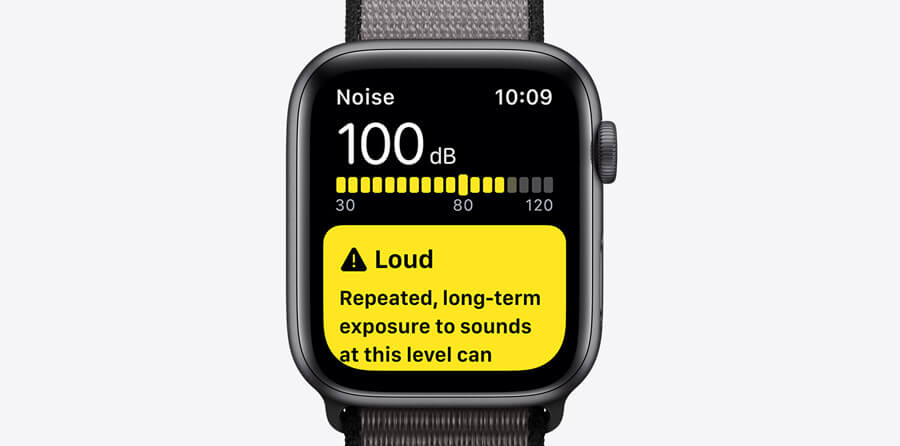Apple Watch Series 5 - Geräusche App