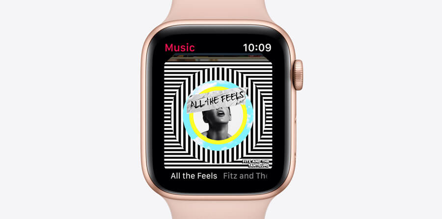 Apple Watch Series 5 - Apple Music Mediathek