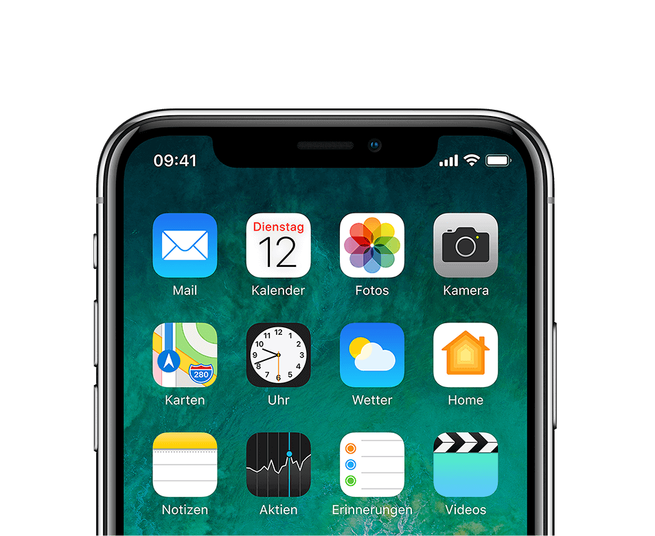 iPhone X – mit iOS 11 Betriebssystem