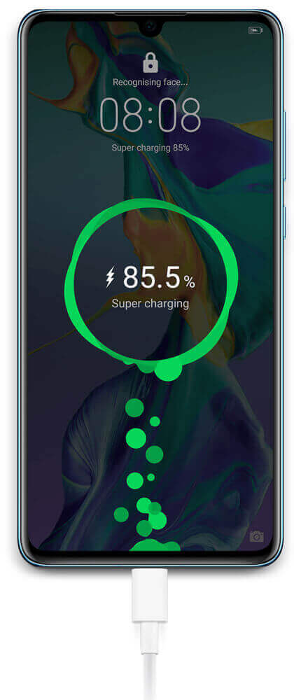 HUAWEI P30 - schnelles Aufladen